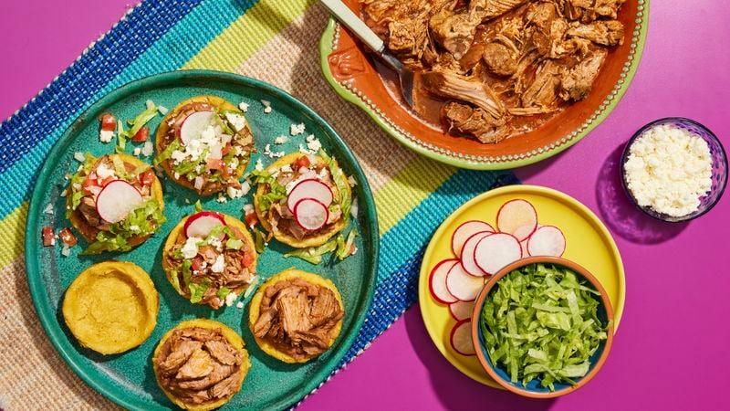 Flavorful Mexican-Inspired Sopes de Carnitas with Pork