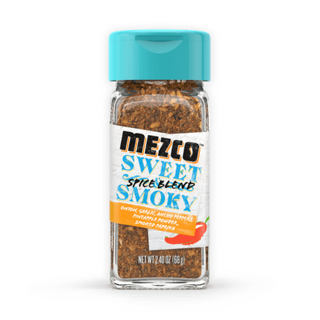 Sweet and smoky spice blend, front of package